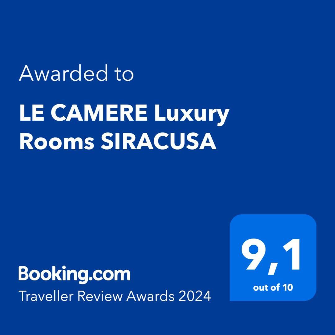 Le Camere Luxury Rooms Siracusa Syracuse Buitenkant foto